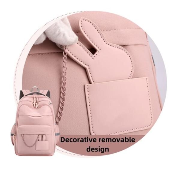 School Backpack for Girls, Kids School Bag for Teens Girls , Students - Picture 7 of 7